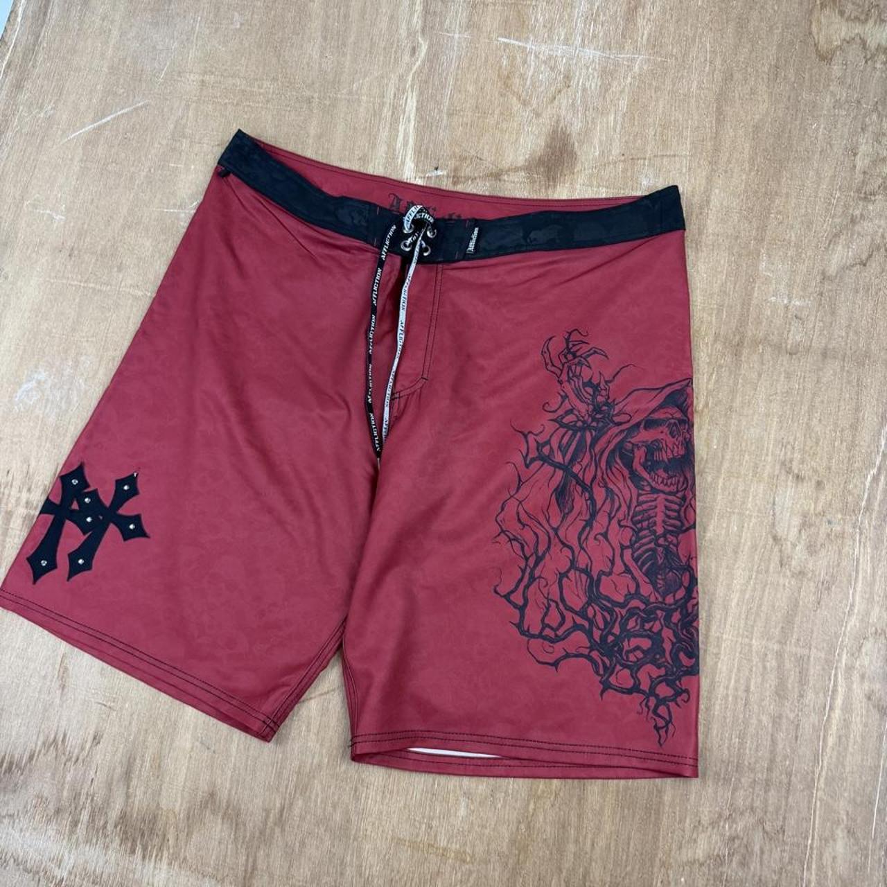 Affliction Surfwear Y2K swim board shorts