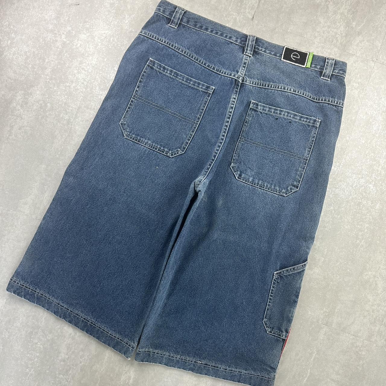 Easy Street 2000s spellout carpenter style jorts