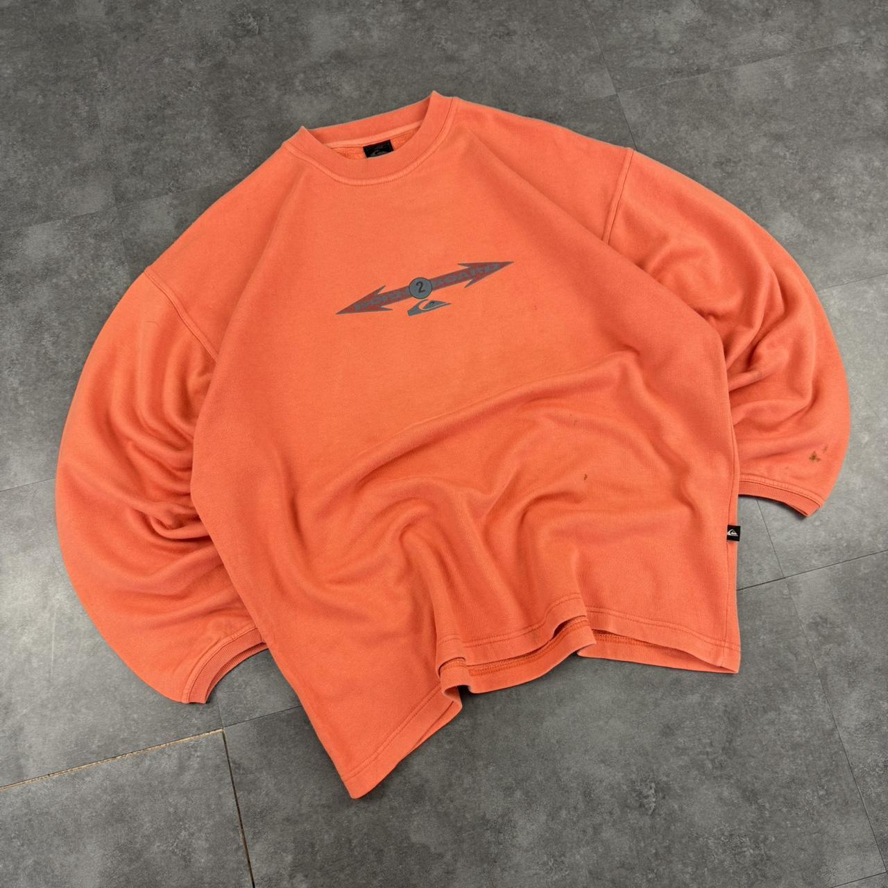 Quiksilver Vintage 2000s Surfwear company y2k spellout sweatshirt