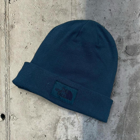 The North Face 2000s vintage Surfwear Skater embroidered logo beanie hat