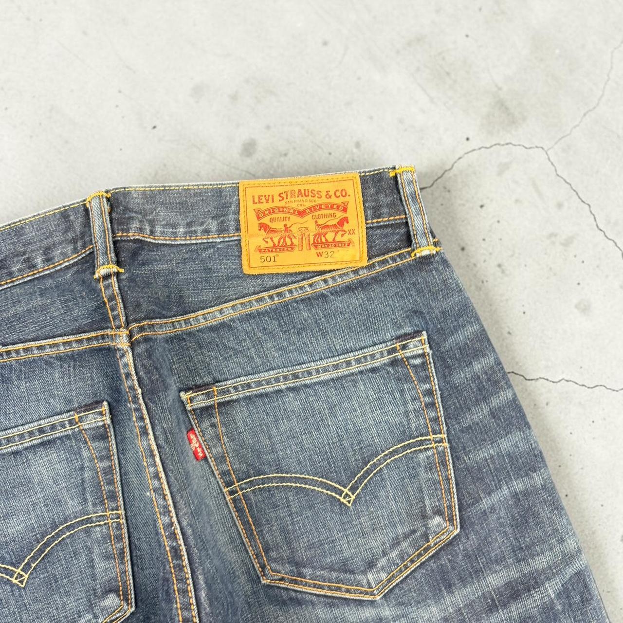 Levi’s 501 2000s relaxed denim jorts shorts