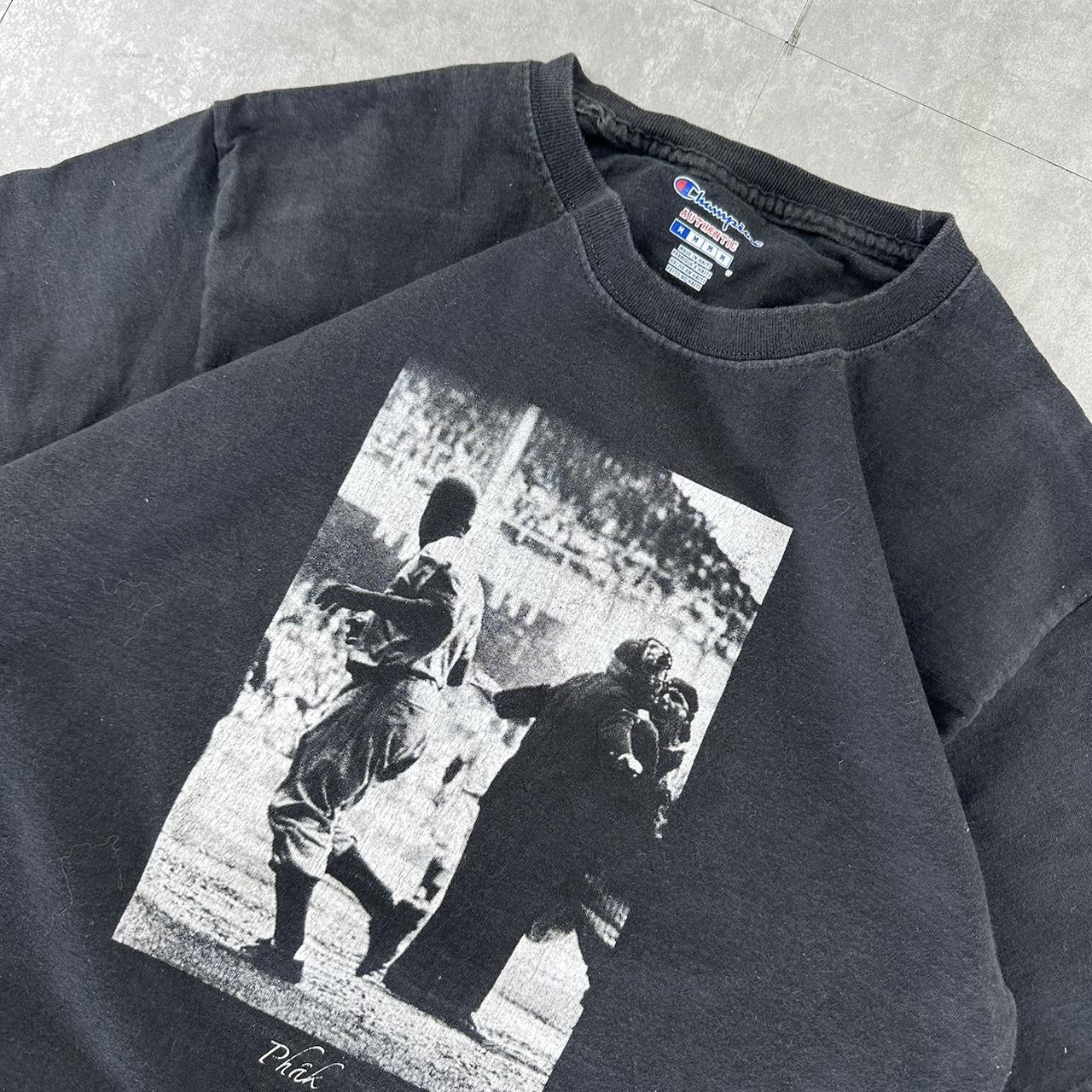 Rare Champion ‘stole on em’ baseball 2000s spellout T shirt