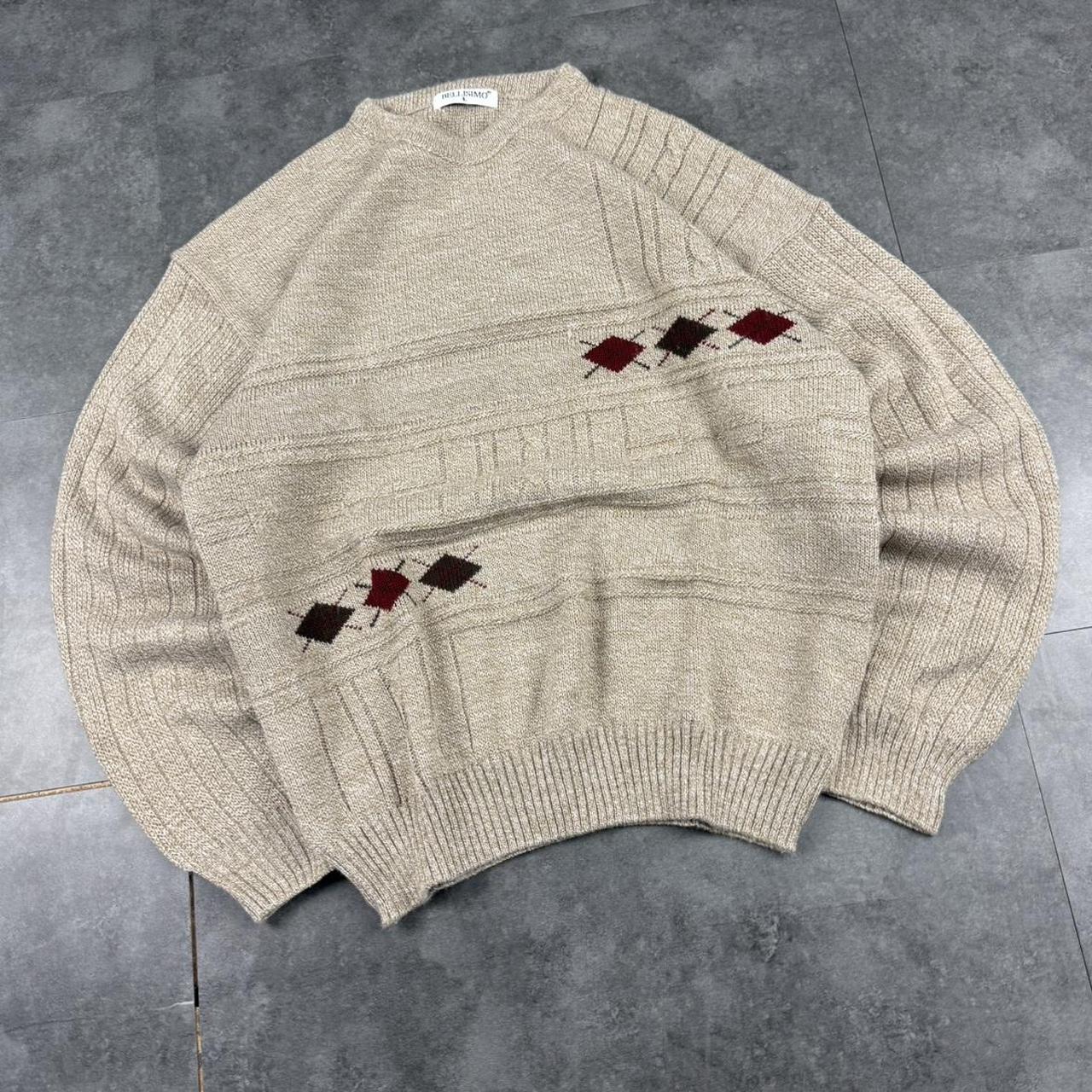 Vintage Bellisimo 90s chunky knit fisherman’s jumper
