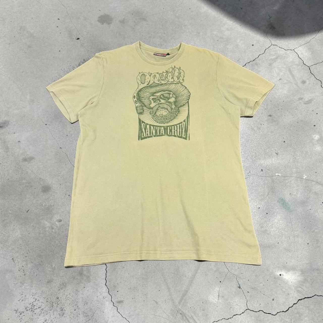 O’Neill Santa Cruz Vintage Y2K Surfwear logo boxy T-Shirt