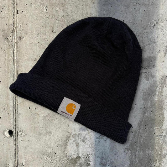 Carhartt 2000s vintage logo beanie hat