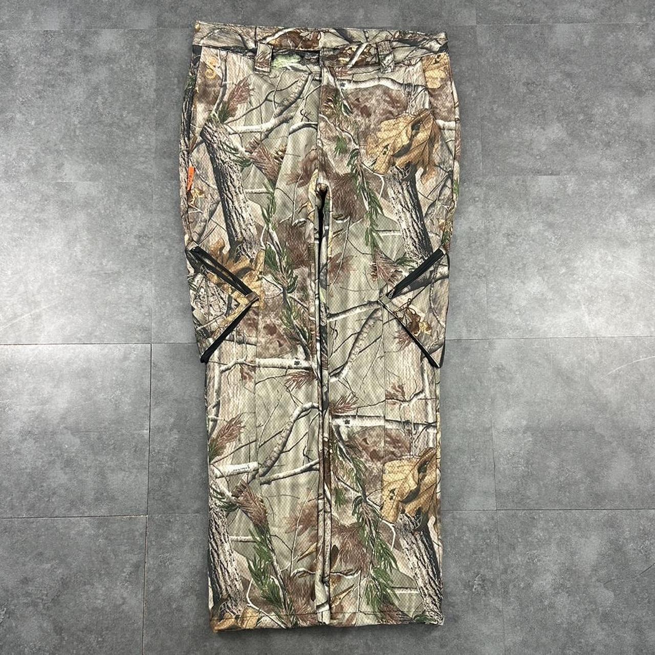 Realtree camo Mossy oak 2000s dungaree workwear cargo trousers