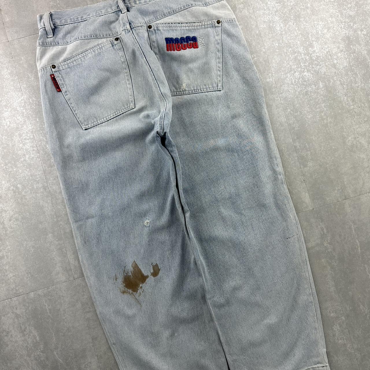 Mecca grunge jeans 2000s spellout carpenter jeans