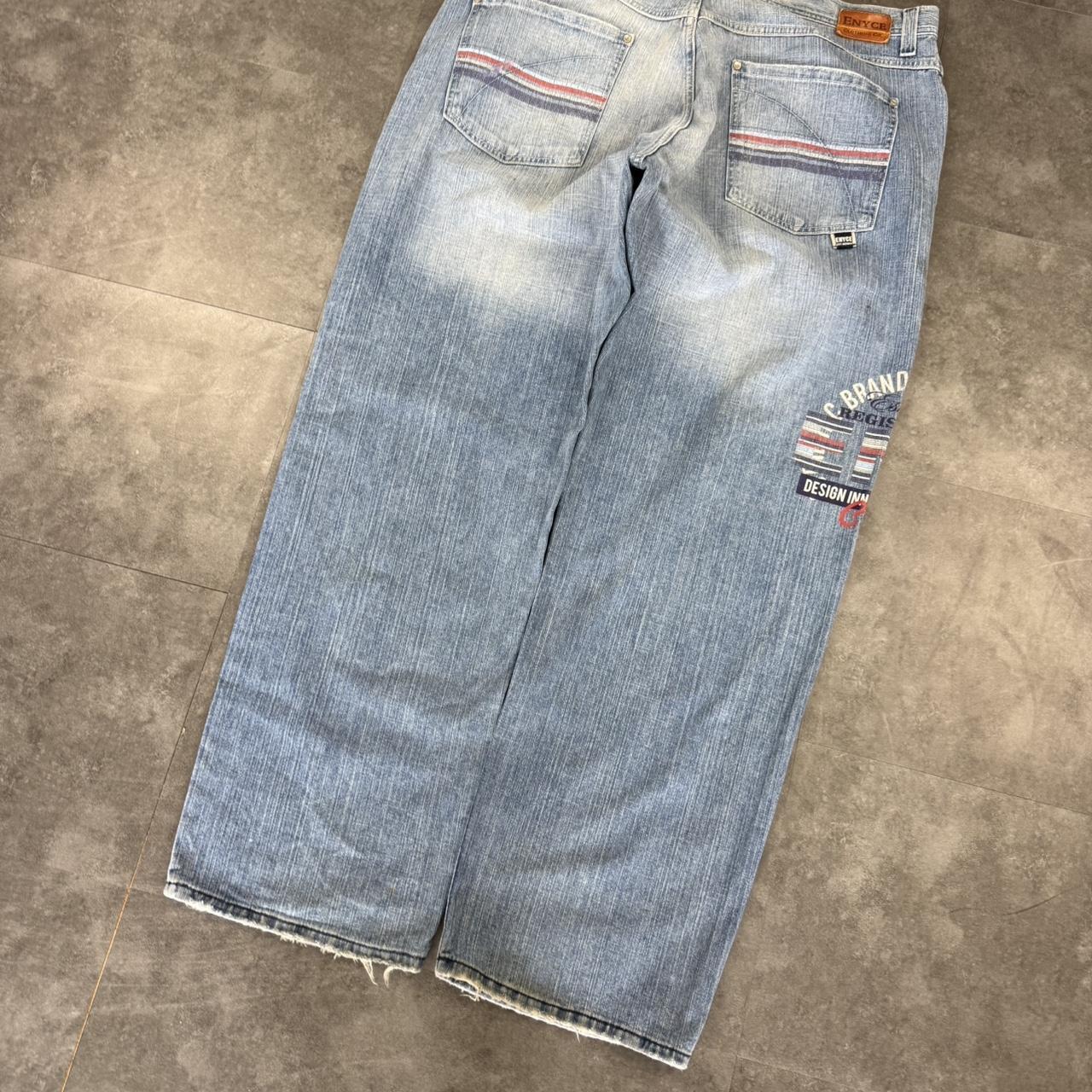 Enyce 2000s USA denim Vintage skater Baggy HipHop Y2k Jeans