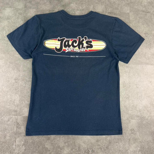 Jacks surfboards 2000s Logo Print graphic logo T shirt