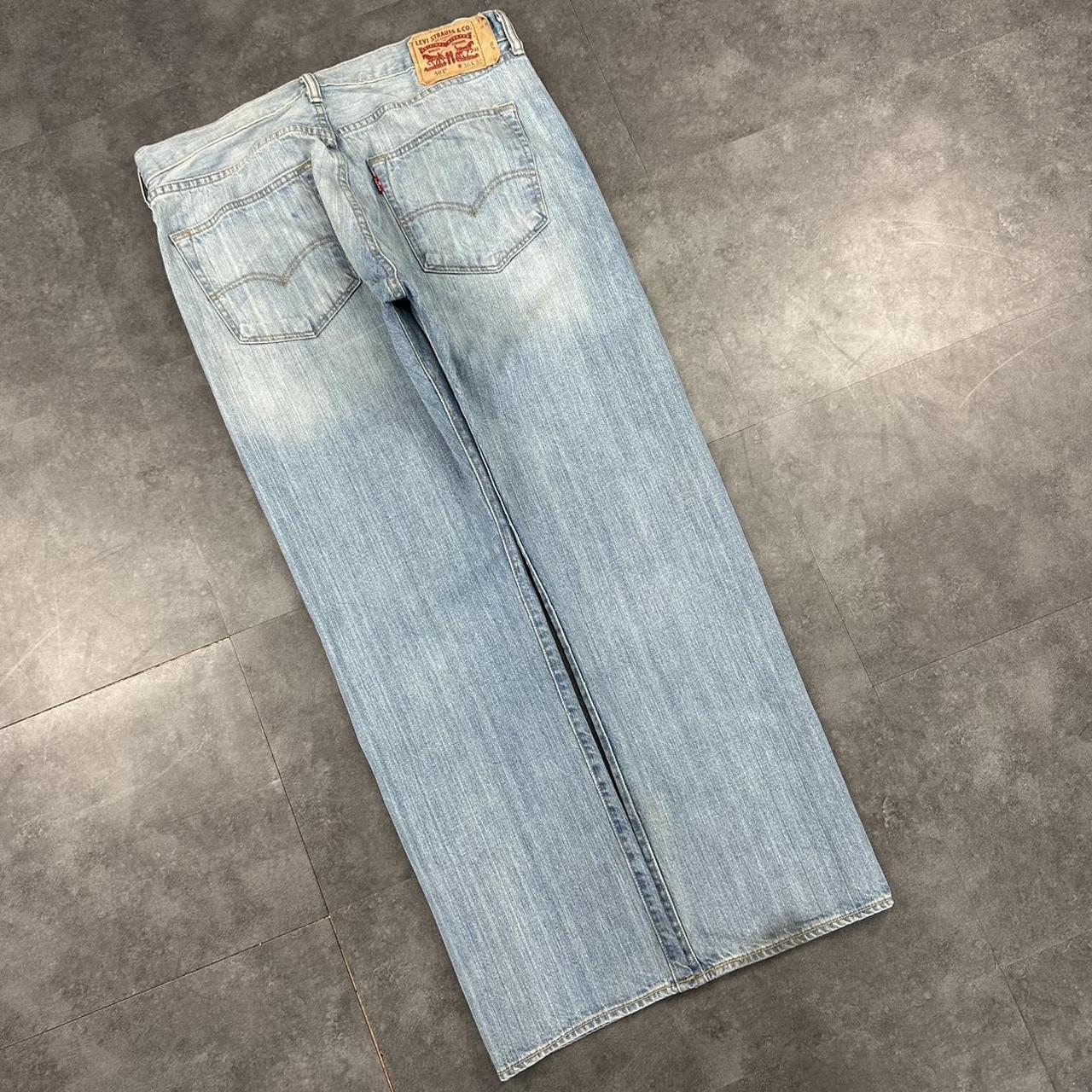 Levi’s 501 straight relaxed fit baggy jeans