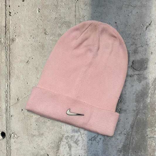 Nike 2000s vintage Surfwear Skater embroidered logo beanie hat