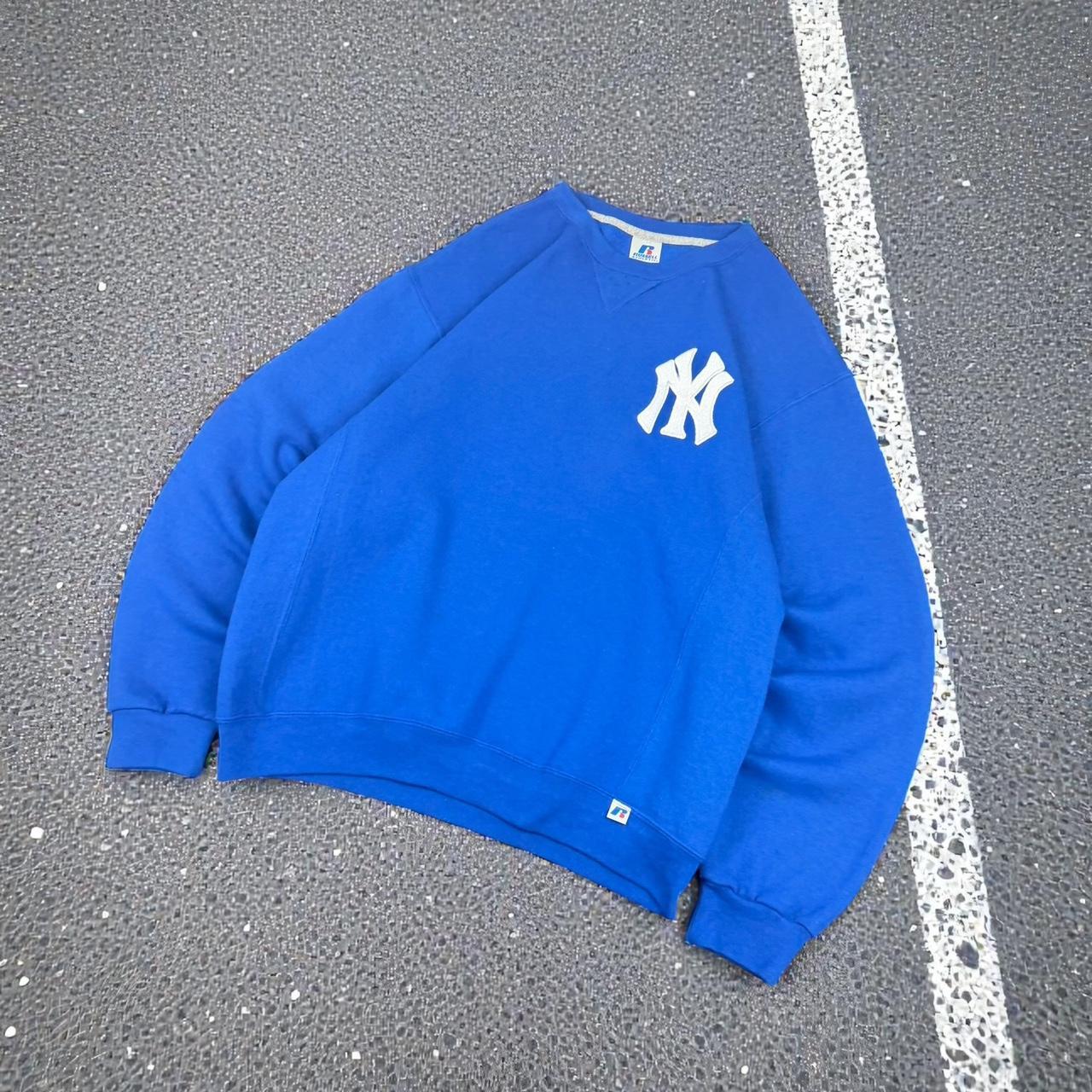 Russell athletic X Yankee embroidered Baseball sweatshirt