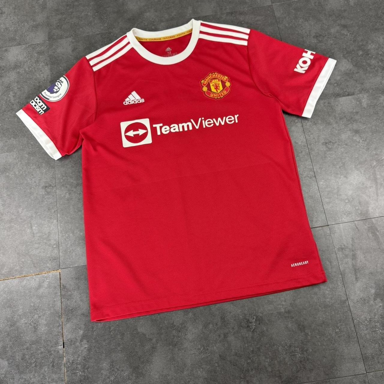 Manchester United Ronaldo 2021-22 home kit football jersey