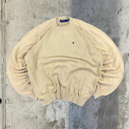 Polo Ralph Lauren 90s chunky knit jumper