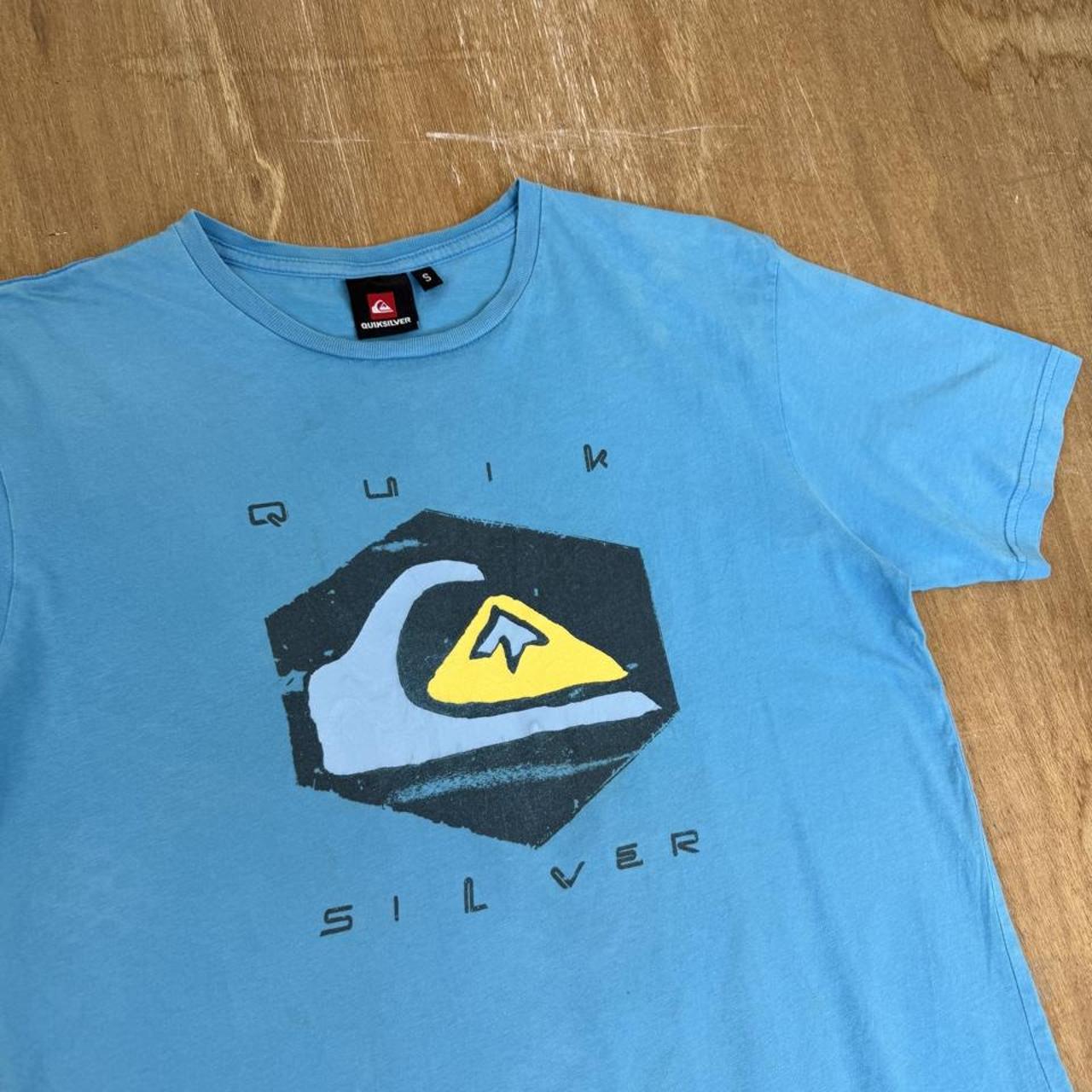 Quiksilver Surfwear blue Y2K T-Shirt