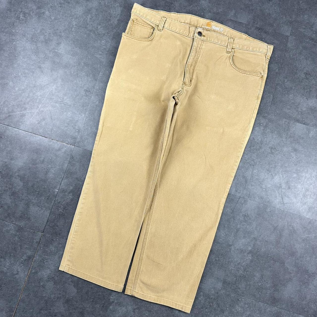 Carhartt 2000s dungaree workwear comfort fit cargo trousers