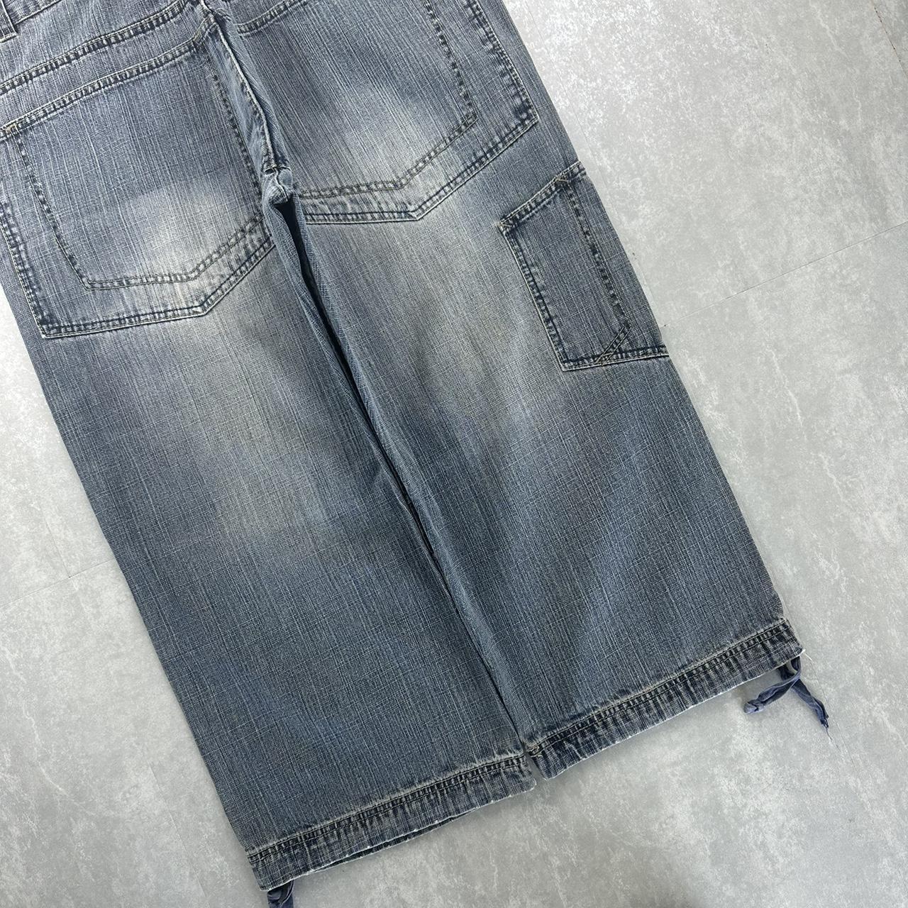 Mecca Japanese style 2000s spellout carpenter style jorts