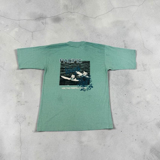 Pacific Wave Surfwear mint green Y2K T-Shirt