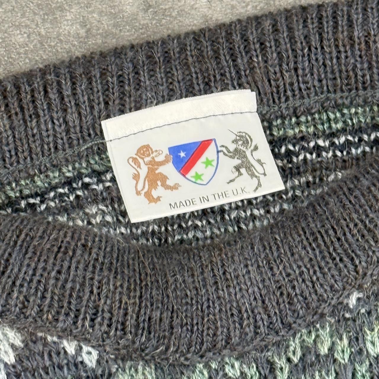 Vintage 90s chunky knit fisherman’s jumper