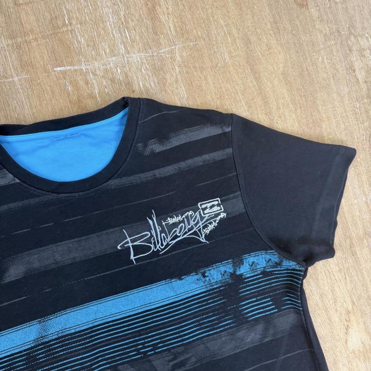 Billabong Surfwear blue and black Y2K T-Shirt