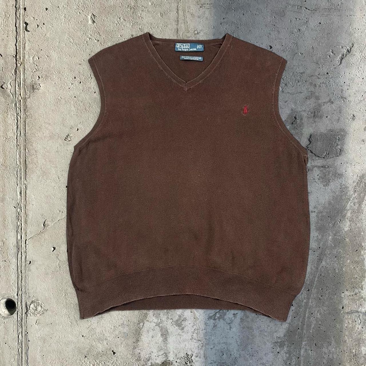 Polo Ralph Lauren 90s V Neck knit pullover knit Vest