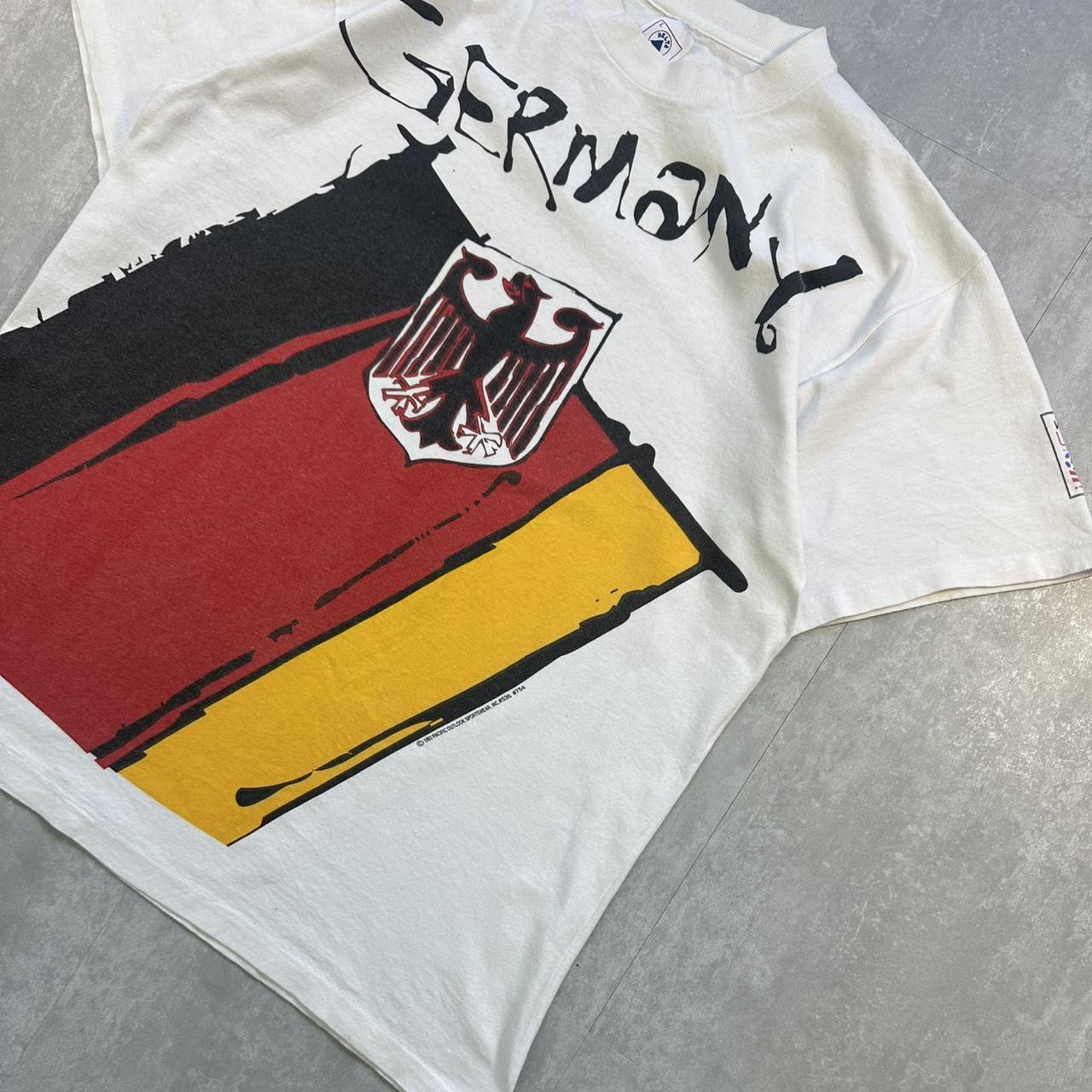 Rare Delta 90s Germany 1994 World Cup single stitch vintage T shirt