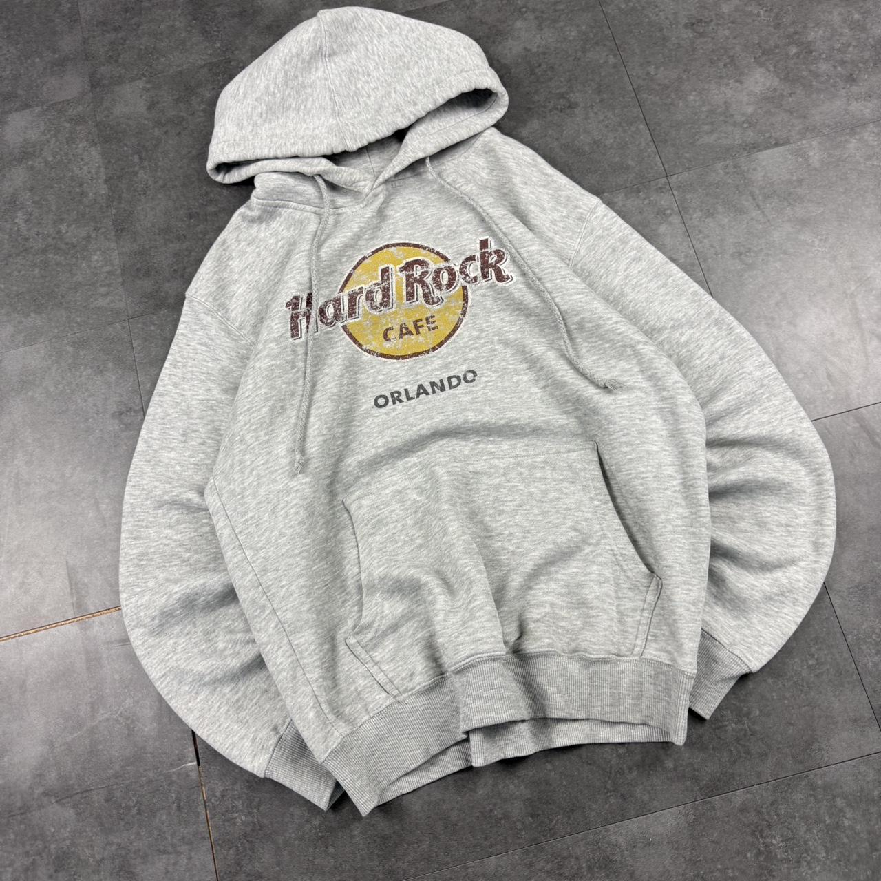 Hard Rock Cafe Orlando Vintage 2000s hiphop y2k spellout hoodie