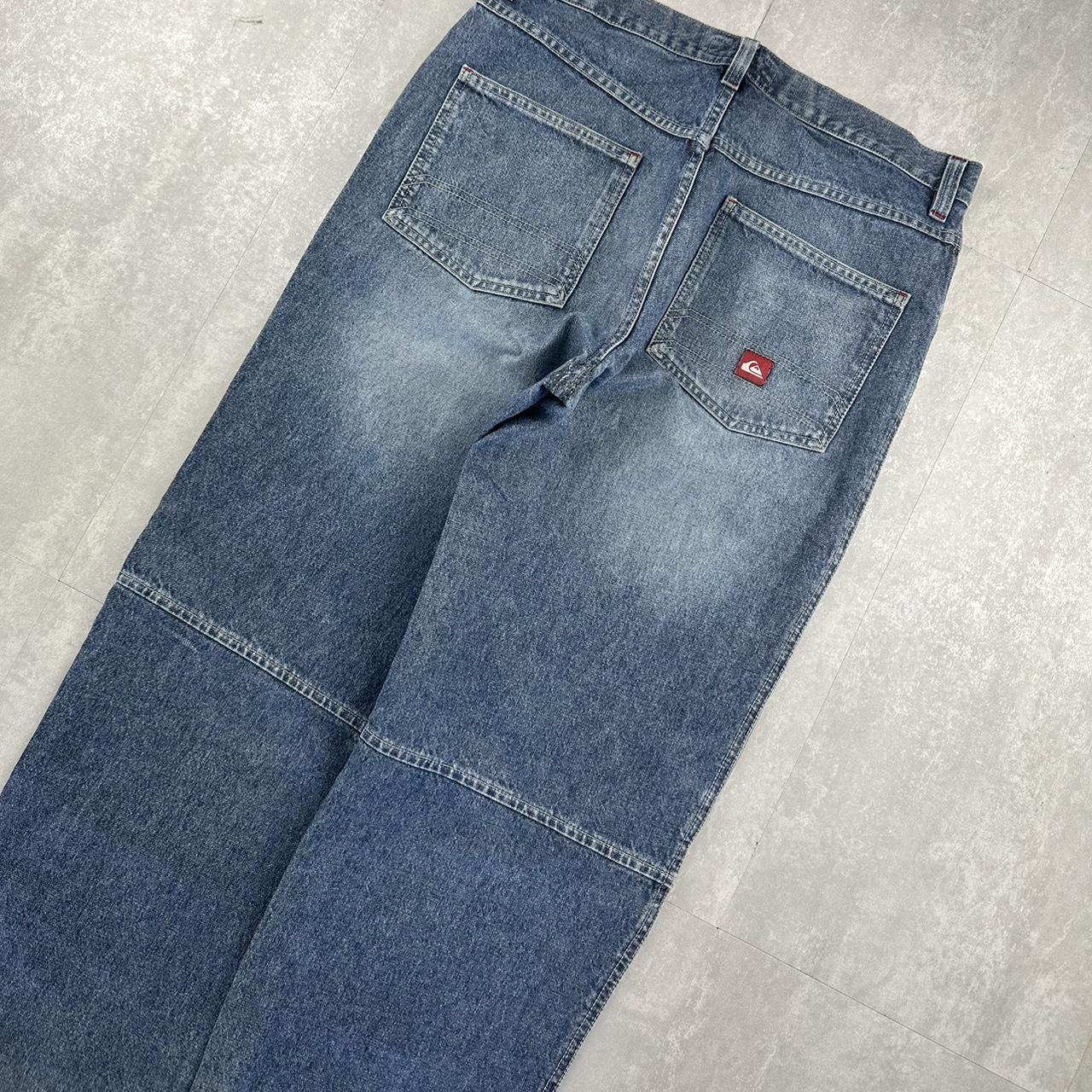 Quiksilver 2000s spellout carpenter fit skate jeans