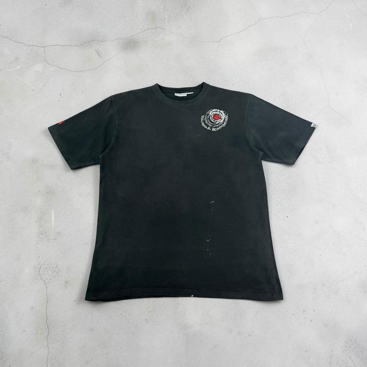 Billabong Surfwear black and white Y2K T-Shirt
