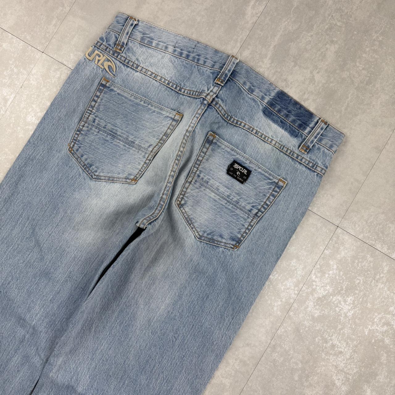 Rip curl surf 2000s embroidered jeans