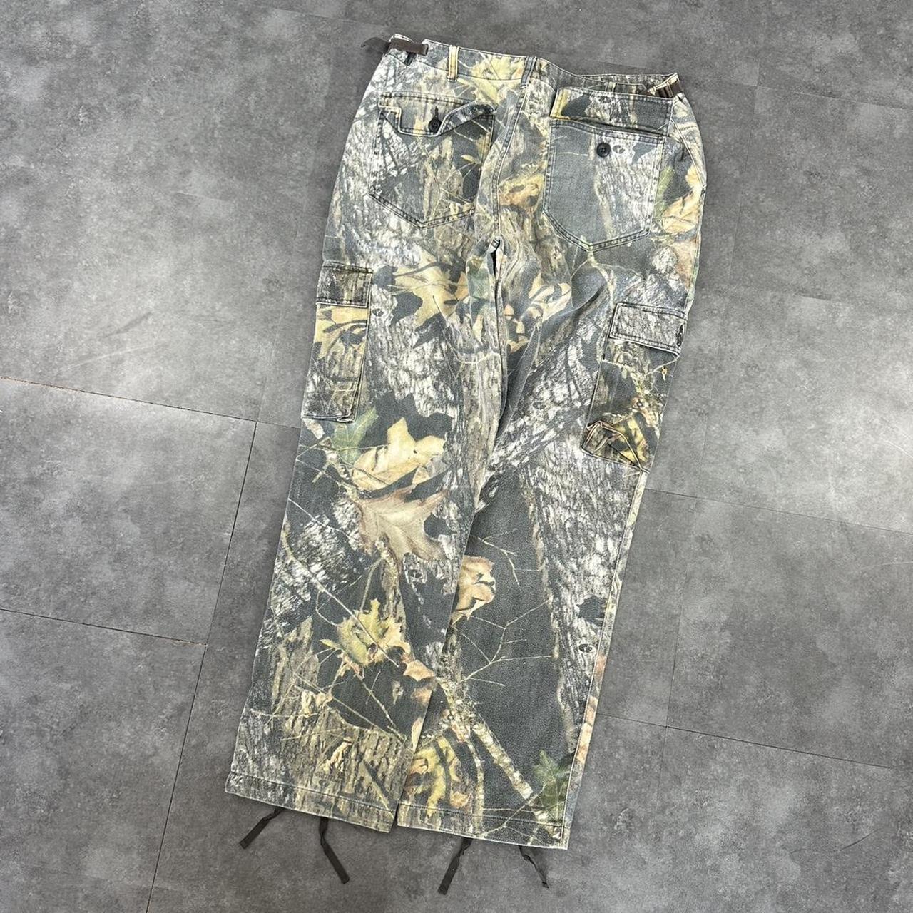 Realtree camo Mossy oak 2000s dungaree workwear cargo trousers