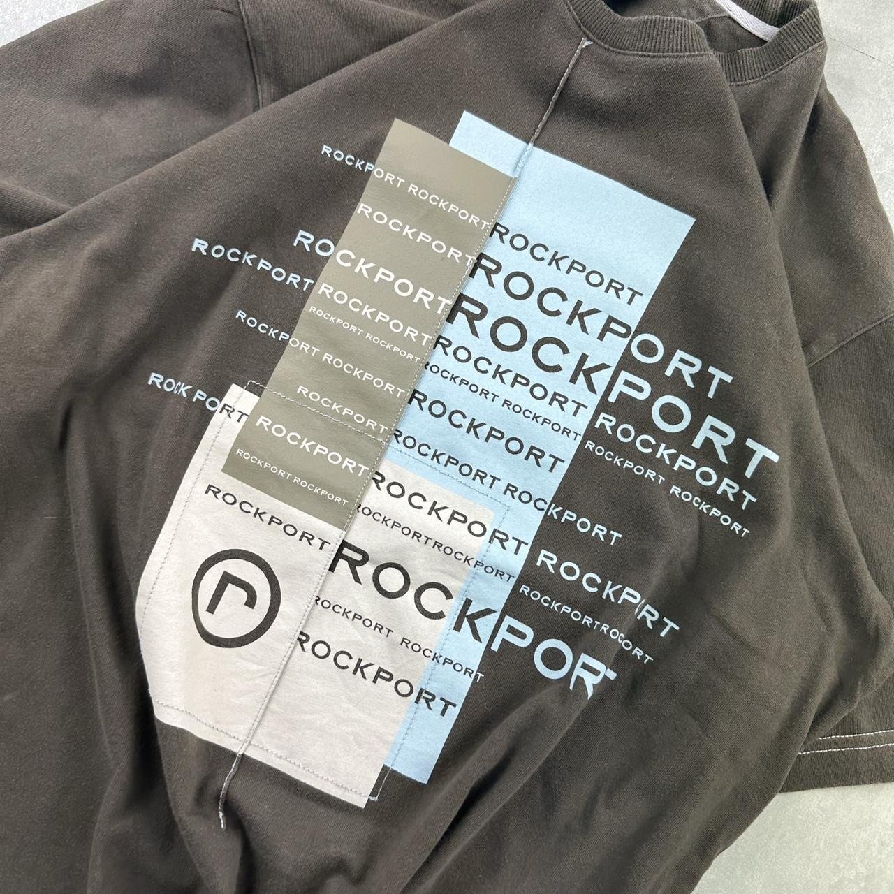 Rockport 2000s spell out T shirt