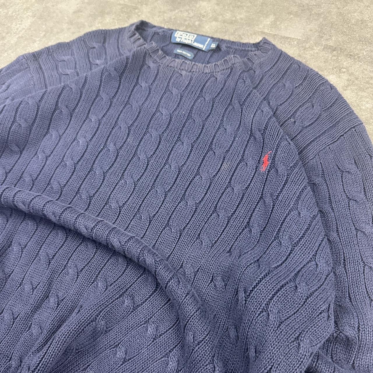 Polo Ralph Lauren 90s heavyweight chunky cable knit pullover knit Jumper