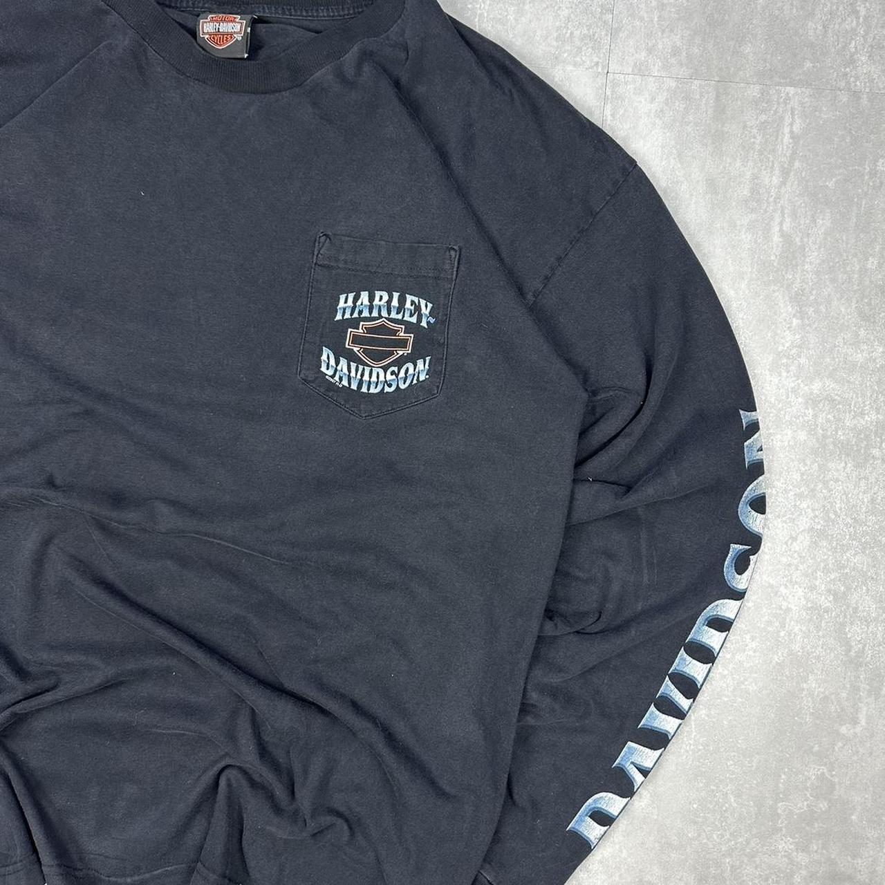 Vintage 2000s Harley Davidson Carson city long sleeve T shirt