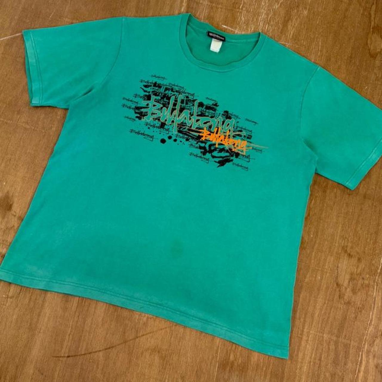 Billabong Surfwear green Y2K T-Shirt