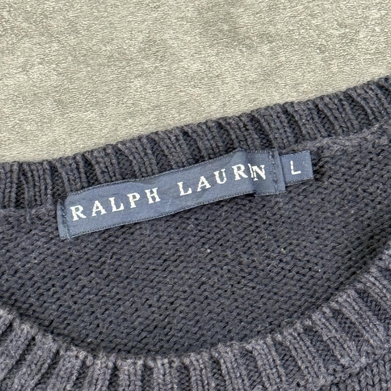 Polo Ralph Lauren 90s heavyweight chunky knit pullover Jumper