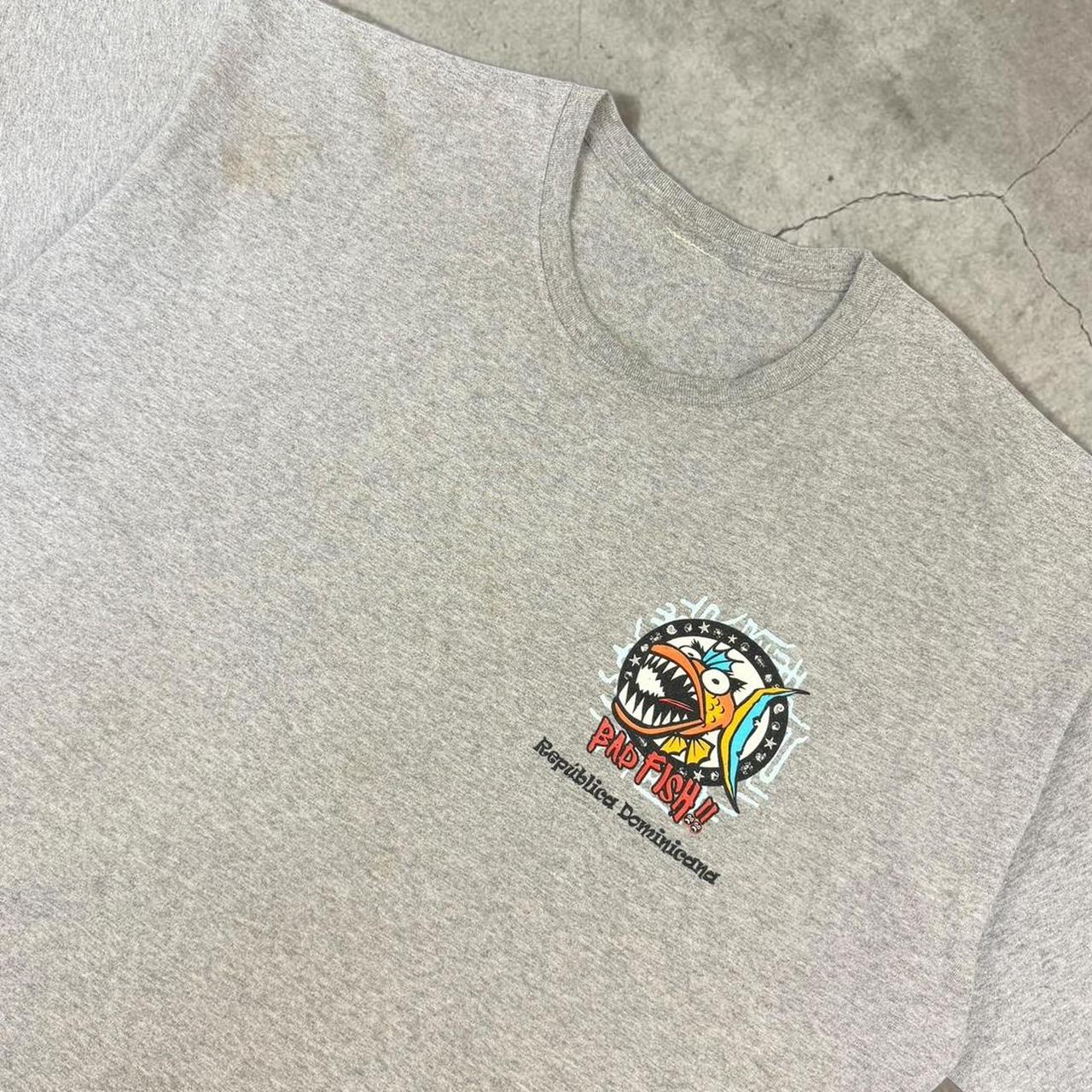 Bad Fish Dominican Republic Vintage Y2K Surfwear T-Shirt