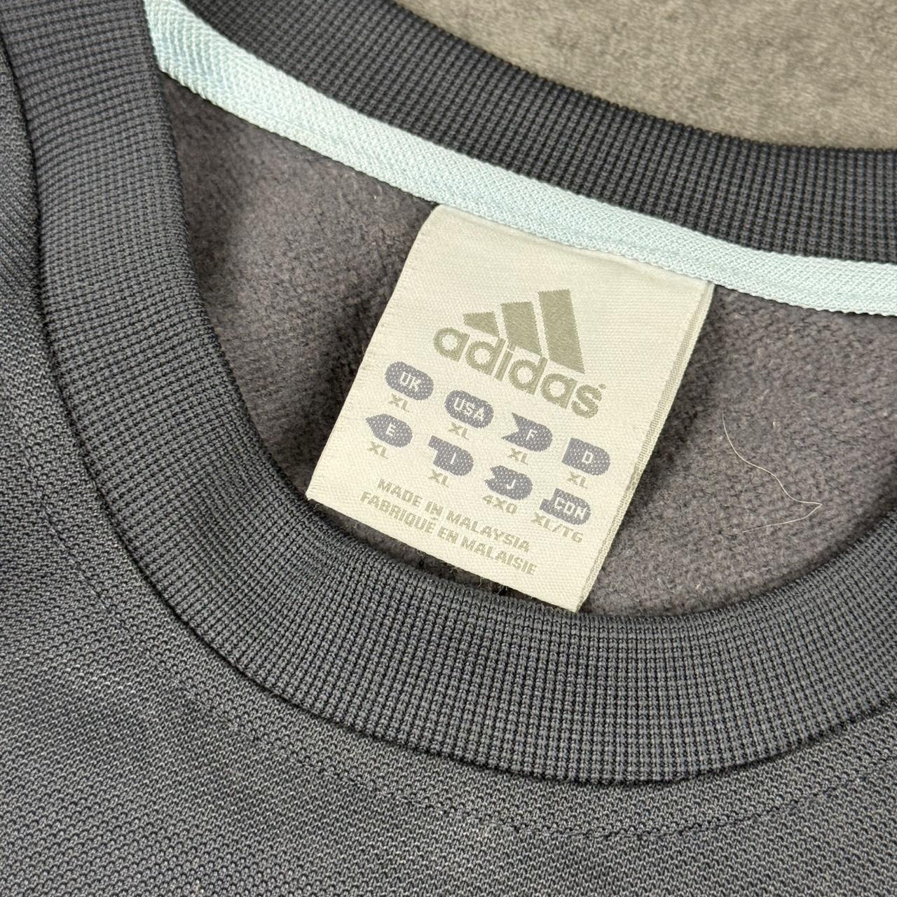 Vintage Adidas 90s spellout embroidered big spellout sweatshirt