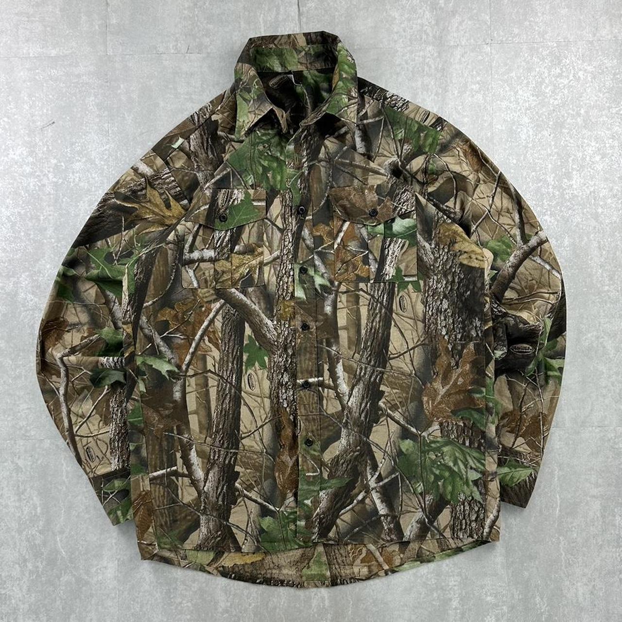 Realtree Ranger 2000s Shirt with camo pattern all over