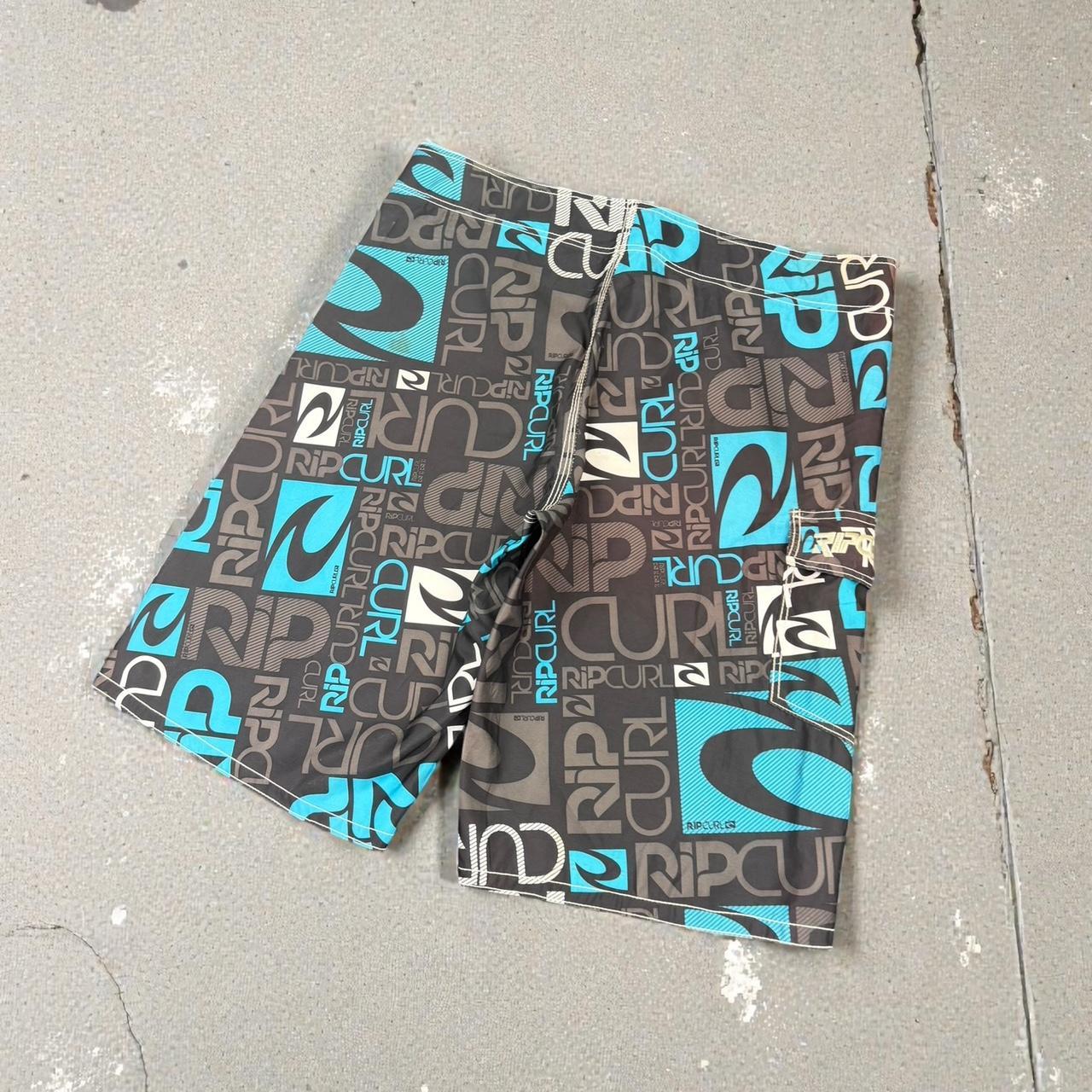 Rip Curl Vintage Y2K Surfwear beach swim board shorts