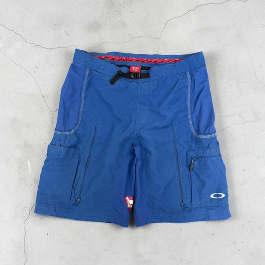 Oakley red tab vintage Y2K Surfwear cargo gorpcore shorts