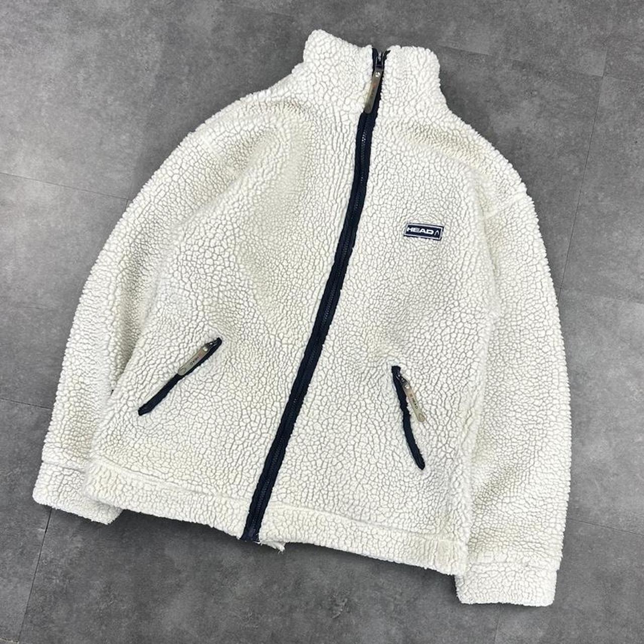 Head 2000’s 90s vintage big embroidered logo fluffy Sweatshirt