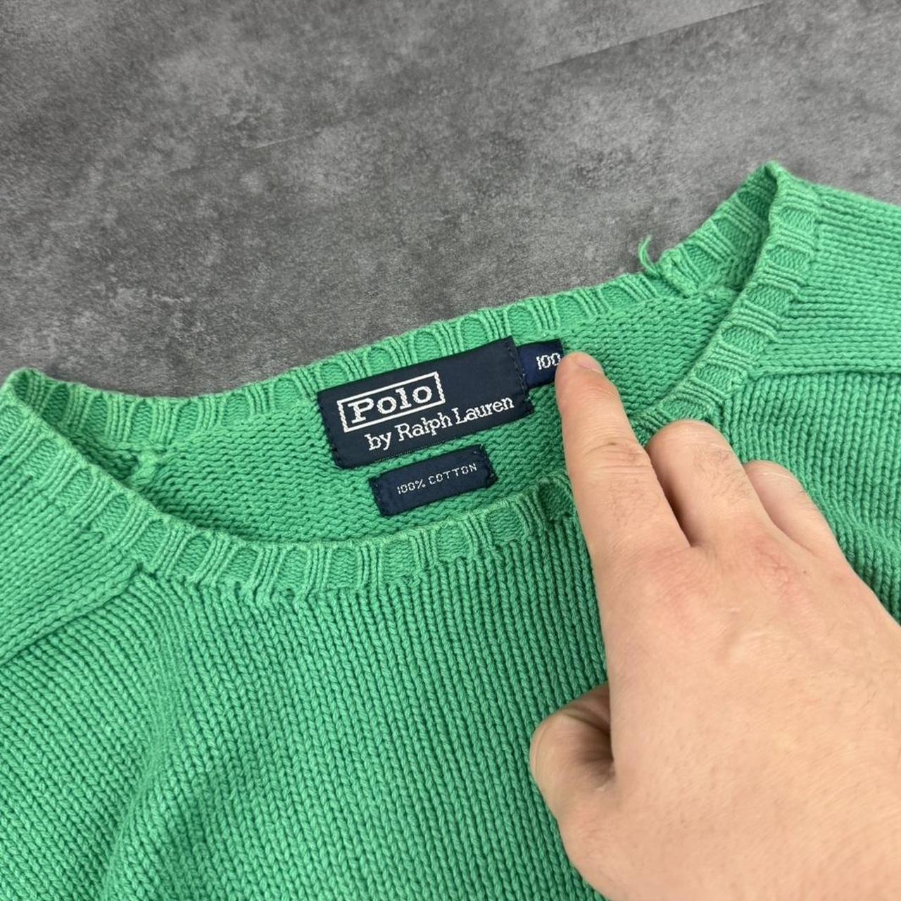 Polo Ralph Lauren 90s chunky knit jumper