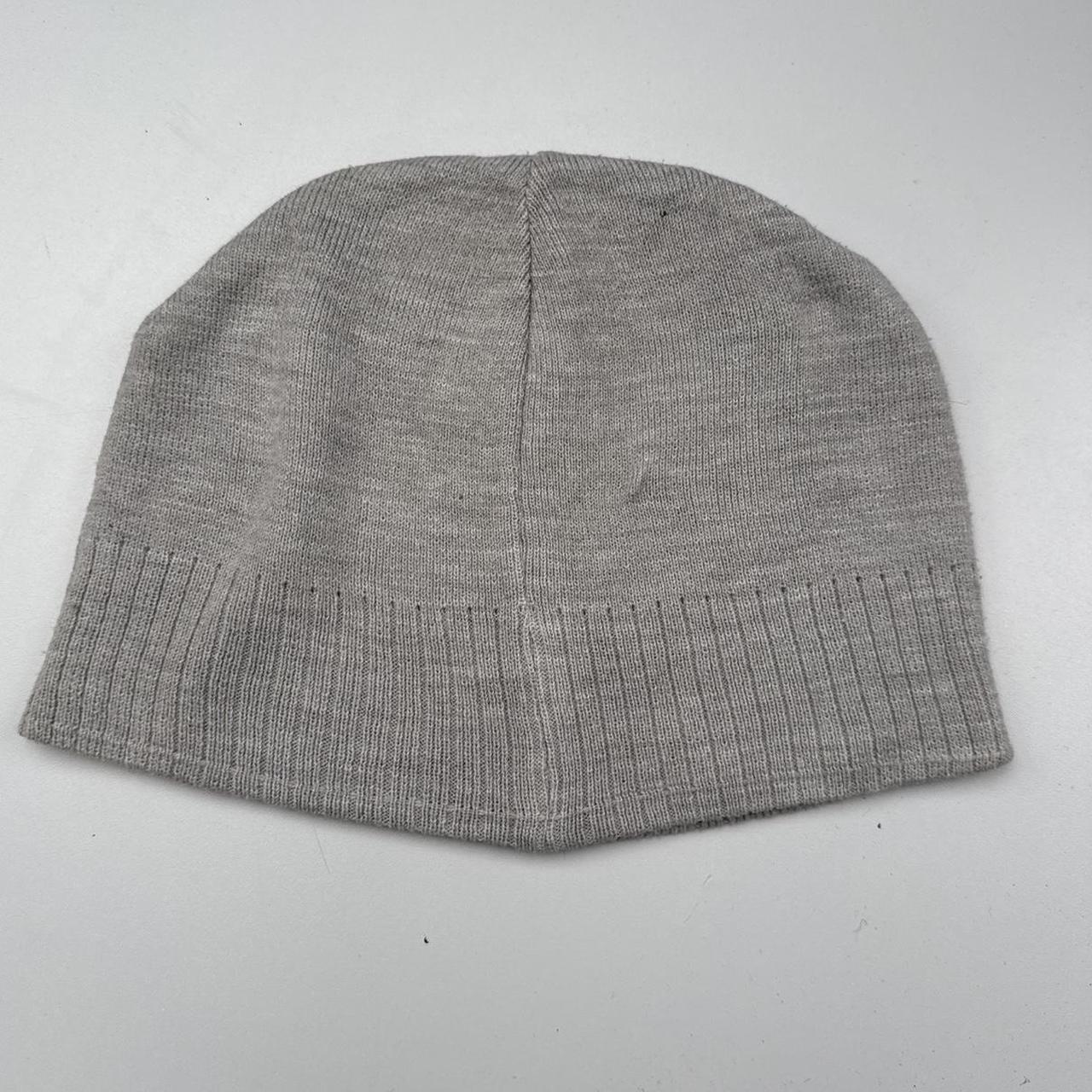 Adidas 2000s vintage sportswear winter embroidered logo beanie hat