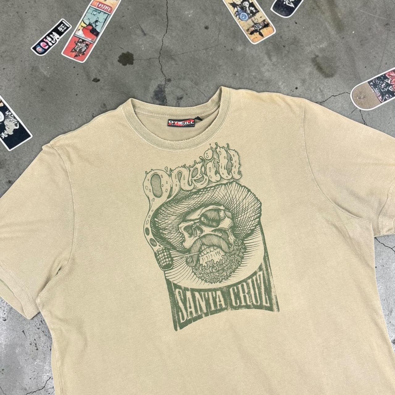 O’Neill Santa Cruz Vintage Y2K Surfwear logo boxy T-Shirt