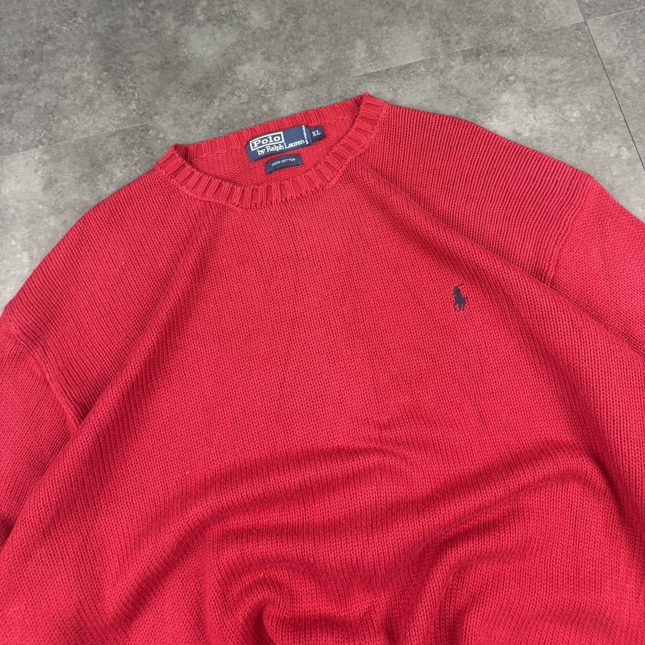 Polo Ralph Lauren 90s chunky knit heavyweight fisherman’s jumper