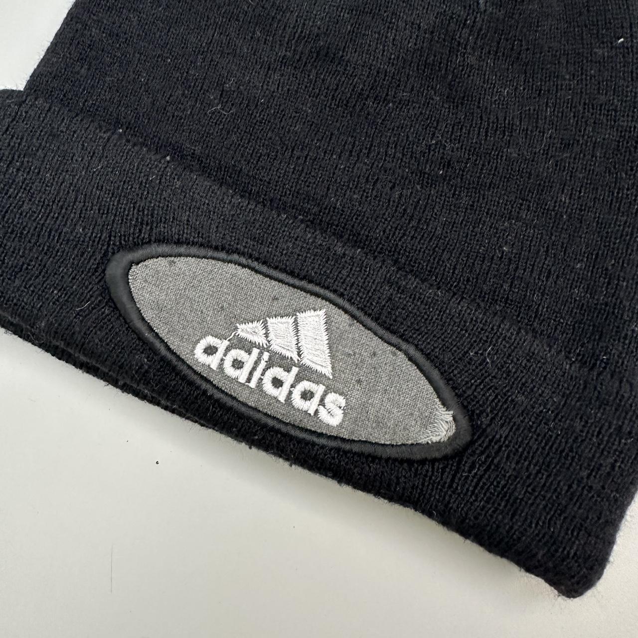 Adidas 2000s vintage skiing Skater embroidered logo beanie hat