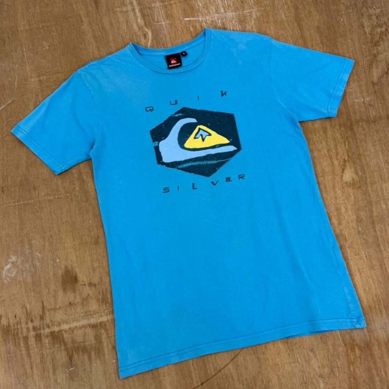 Quiksilver Surfwear blue Y2K T-Shirt