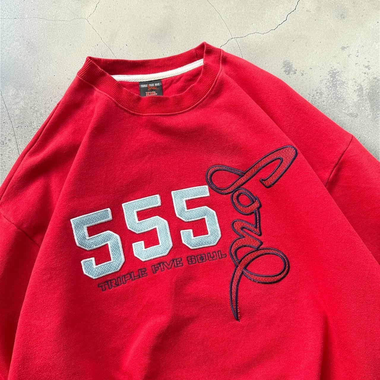 Triple Five NYC Vintage Y2K Hiphop 2000s spellout sweatshirt