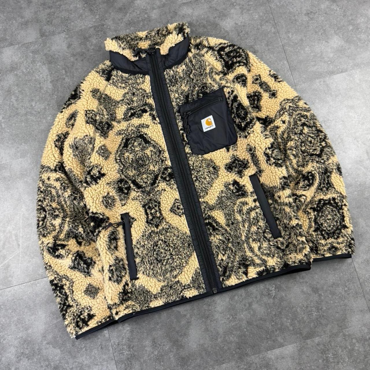 Carhartt WIP Prentis Liner fleece zip up Y2K style jacket